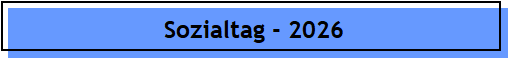 Sozialtag - 2026
